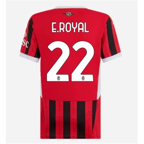 AC Milan Emerson Royal #22 Hemmatröja Kvinnor 2024-25 Kortärmad